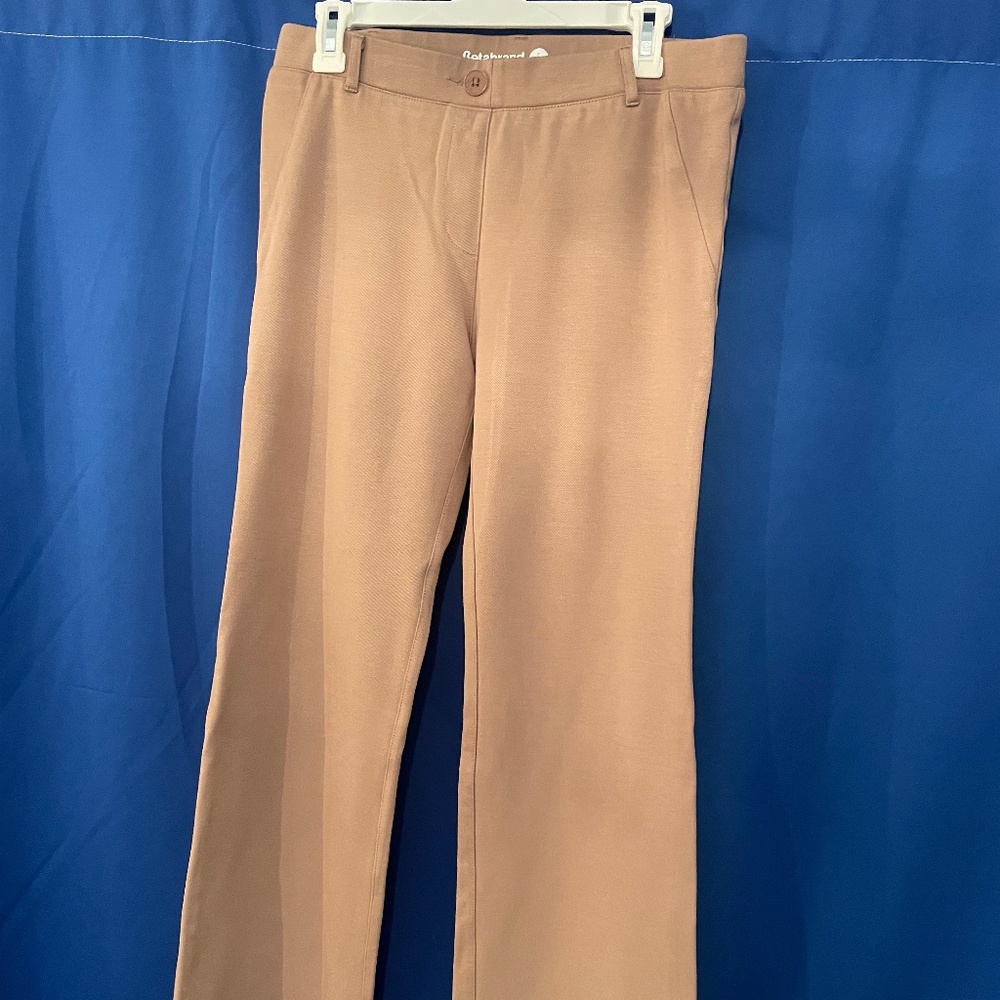 Betabrand Dress Yoga Pant Beige SIZE: L - Long